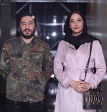پریناز ایزدیار و نوید محمدزاده در حاشیه جشنواره فیلم فجر | عکس