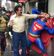 کتک‌کاری پرستویی با سوپرمن/ «لس آنجلس-تهران» درایستگاه پایانی/ تصویر