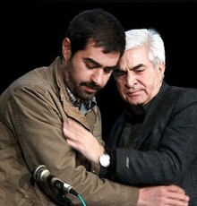 عکس | شهاب حسینی و یدالله صمدی در آغوش هم