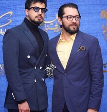 بهرام رادان و مهرداد صدیقیان با تیپ عینکی! /عکس
