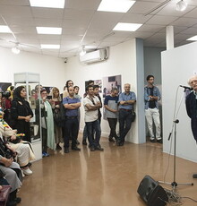 افتتاح نمایشگاه اسناد تصویری اکبر رادی