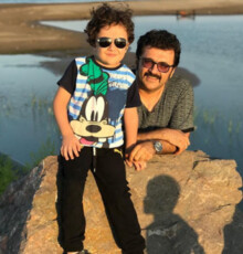 عکسی که شهرام عبدلی و پسرش منتشر کردند