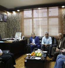 دیدار مدیر عامل بهمن سبز با هیات مدیره انجمن سینماداران