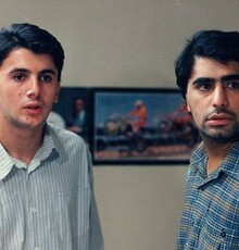 عکس | چهره متفاوت امین حیایی کنار رضا شفیعی‌جم ۲۷ سال پیش