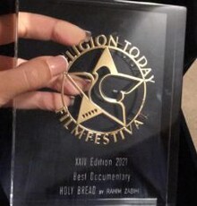 «نان مقدس» جایزه بهترین مستند جشنواره بین‌المللی فیلم «دین امروز» ایتالیا را گرفت
