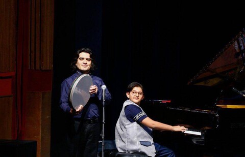 اجرای برنامه ۱۰۰ هنرجوی پیانو در فرهنگسرای نیاوران