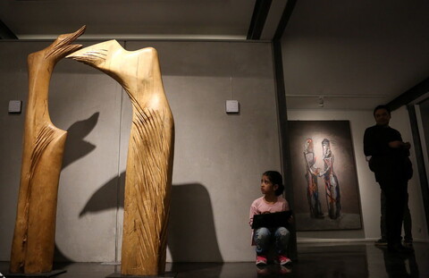 افتتاح نمایشگاه «نوزده پنج» با آثاری از هشت هنرمند