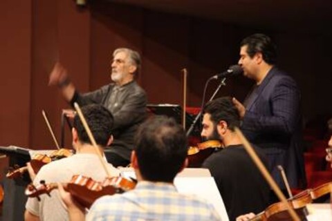 آخرین تمرین ارکستر ملی ایران قبل از سفر به باکو برگزار شد 