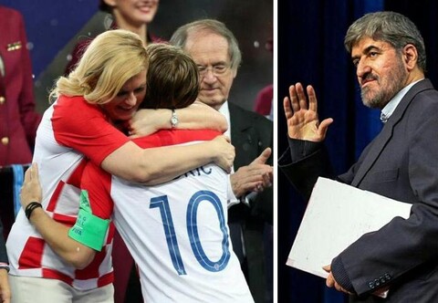 علی مطهری: آغوش رئیس جمهور کرواسی مادرانه بود، ولی نباید پخش می‌شد!