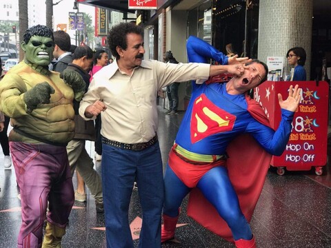 کتک‌کاری پرستویی با سوپرمن/ «لس آنجلس-تهران» درایستگاه پایانی/ تصویر
