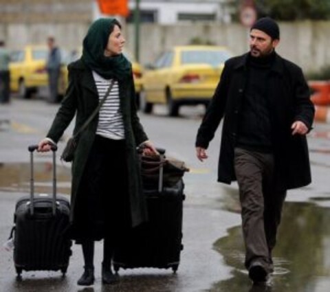 لیلا حاتمی و علی مصفا در «مرد تنها»