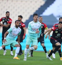 پیروزی یک نیمه‌ای پرسپولیس مقابل سایپا