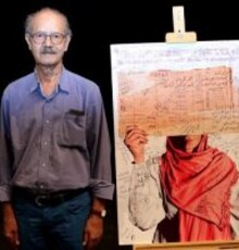 هنرمندی که تنها بود و در تنهایی رفت/ پیکر هوشنگ آزادی‌ور تشییع شد