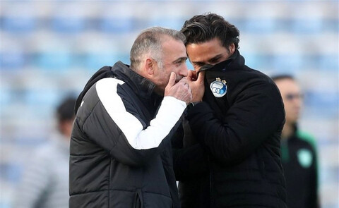 آرزوی موفقیت فرهاد مجیدی برای فراز کمالوند / عکس