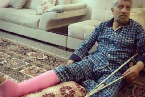 صادق آهنگران دچار مصدومیت شد | عکس 