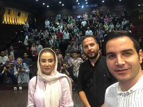 محسن یگانه به تماشای «سریک» نشست