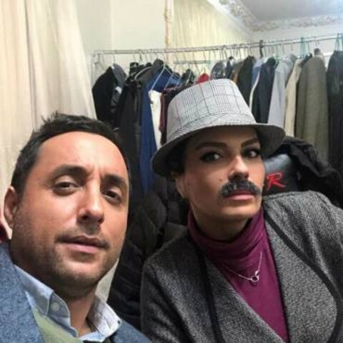 عکس | سارا خوئینی‌ها با سبیلِ مردانه